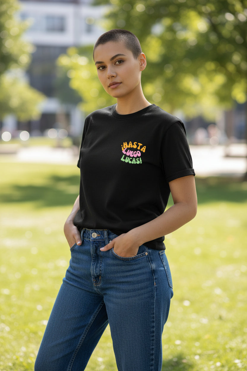 Camiseta !HASTA LUEGO, LUCAS!