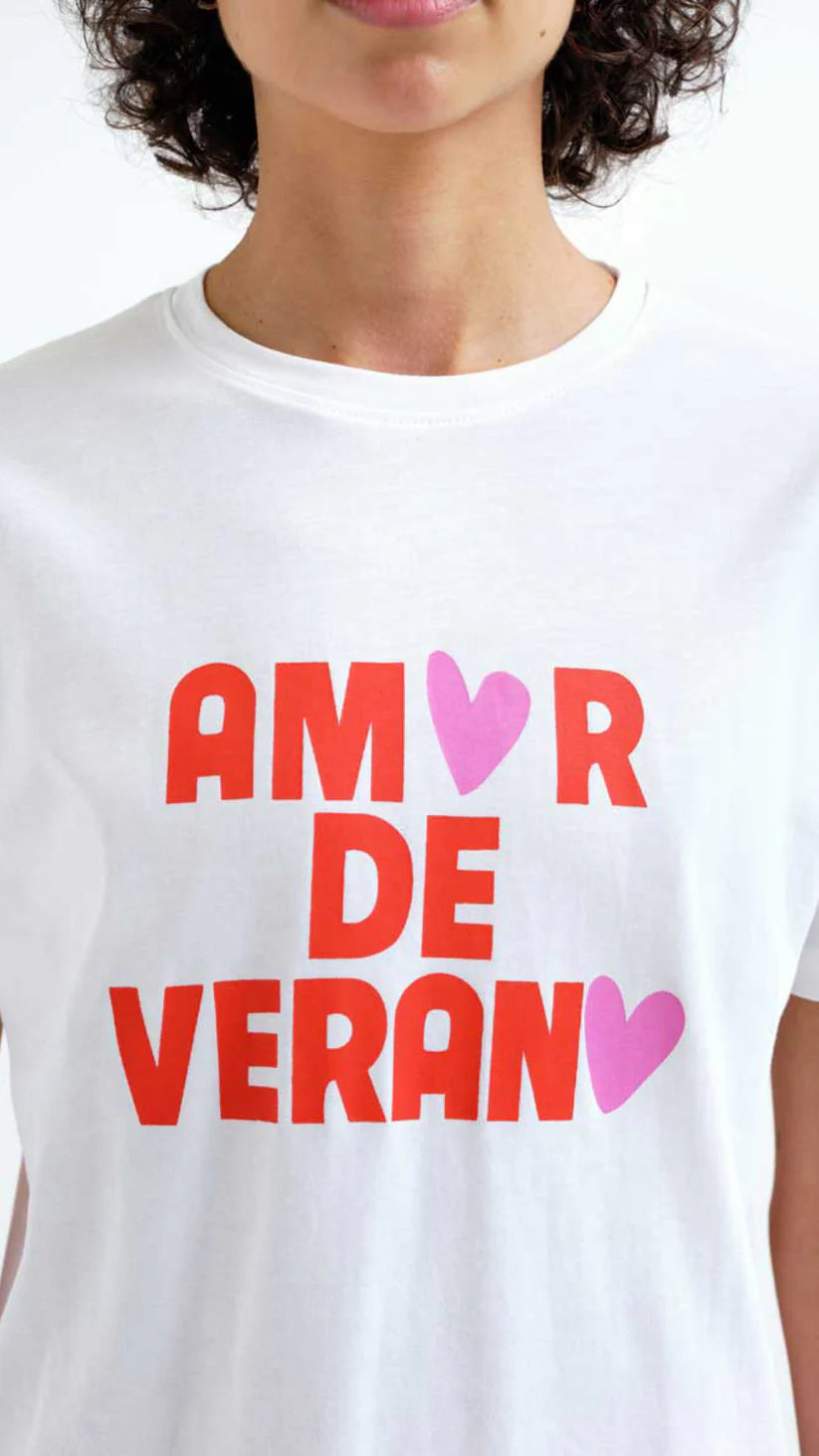 Camiseta con estampado Amor de Verano