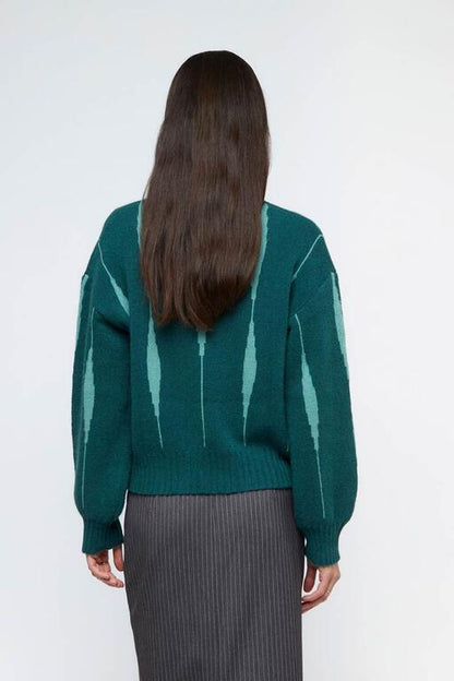 Jersey_jacquard_líneas_azul