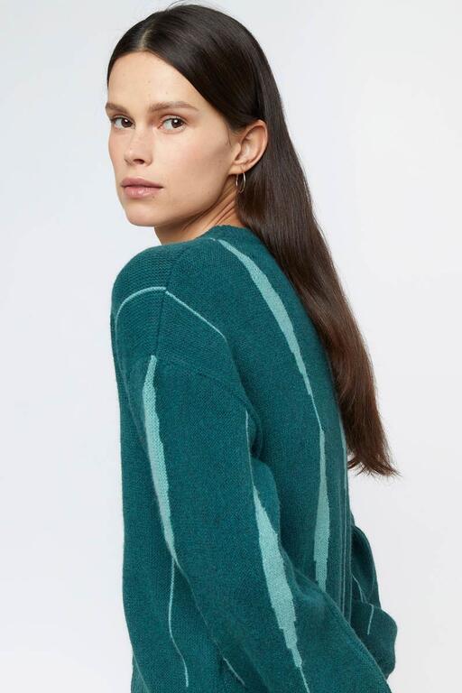 Jersey_jacquard_líneas_azul