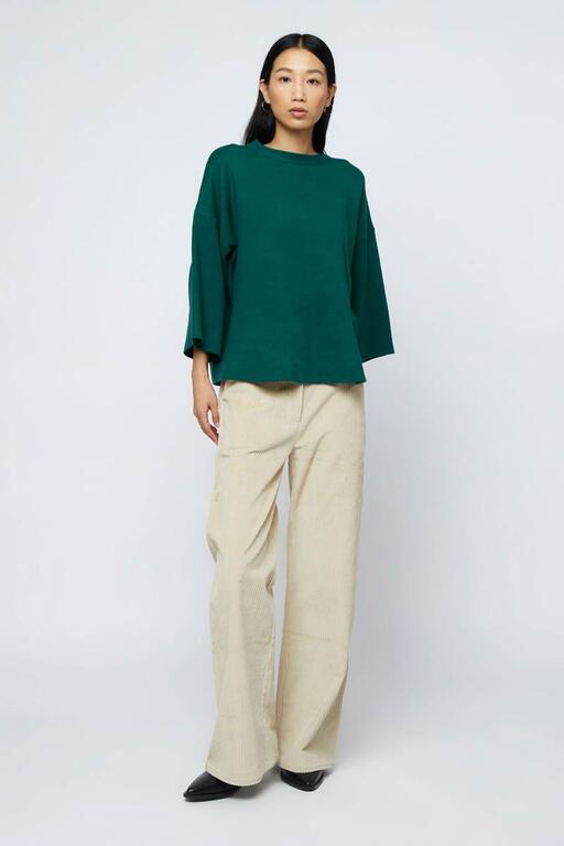 Jersey_punto_manga_amplia_verde