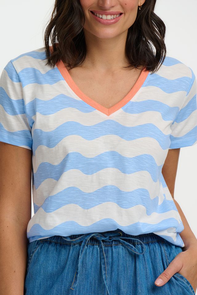 CAMISETA PICO OLAS - SUGARHILL