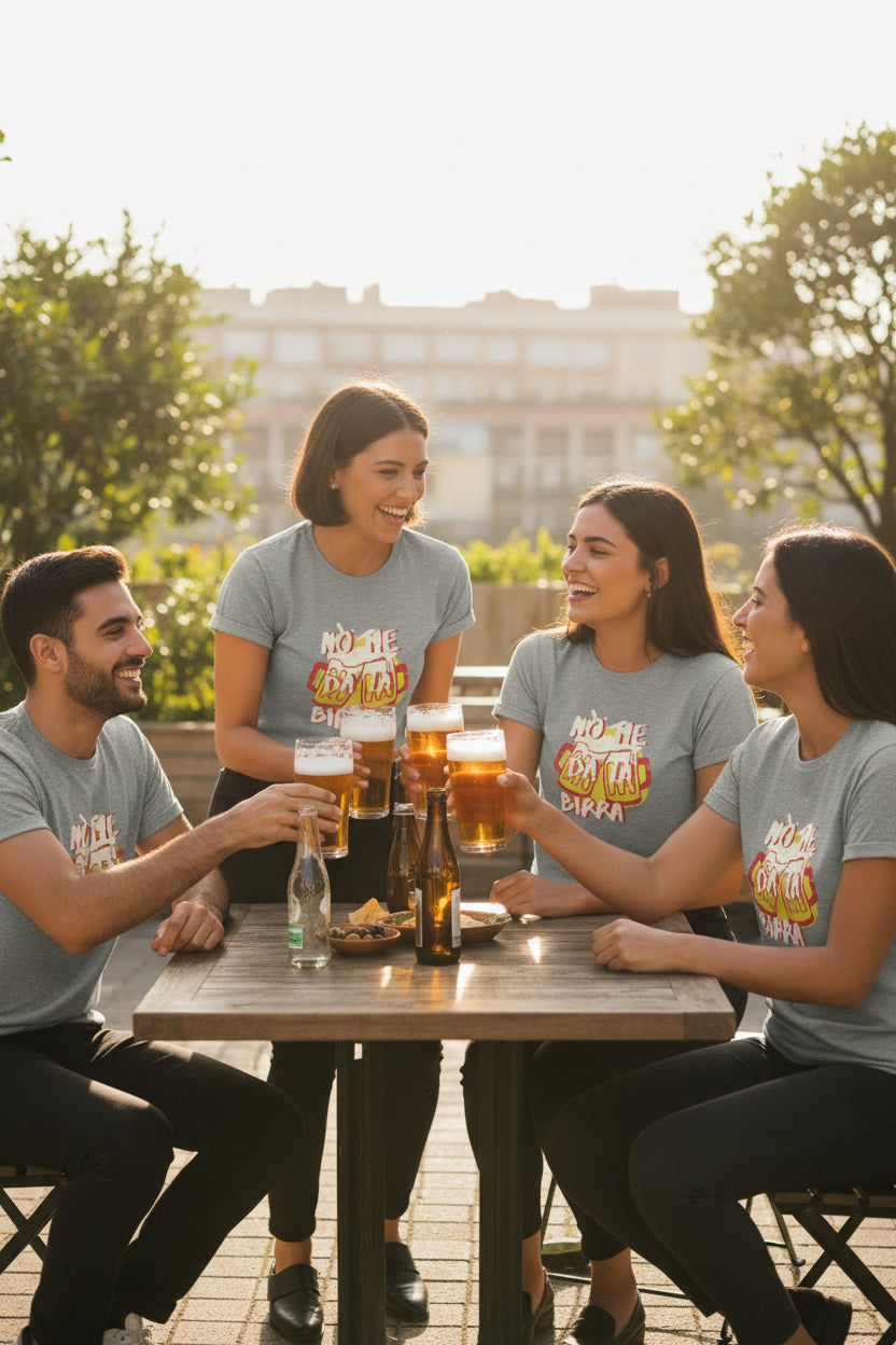 Camiseta NO ME DA LA BIRRA