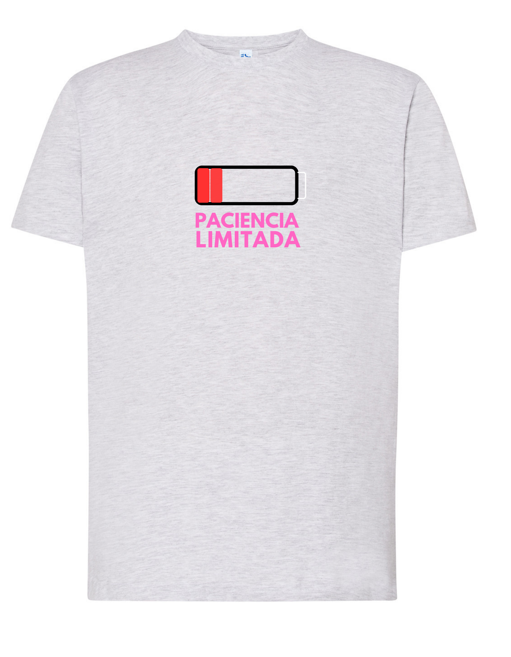 Camiseta PACIENCIA LIMITADA – Unisex | Algodón 100%