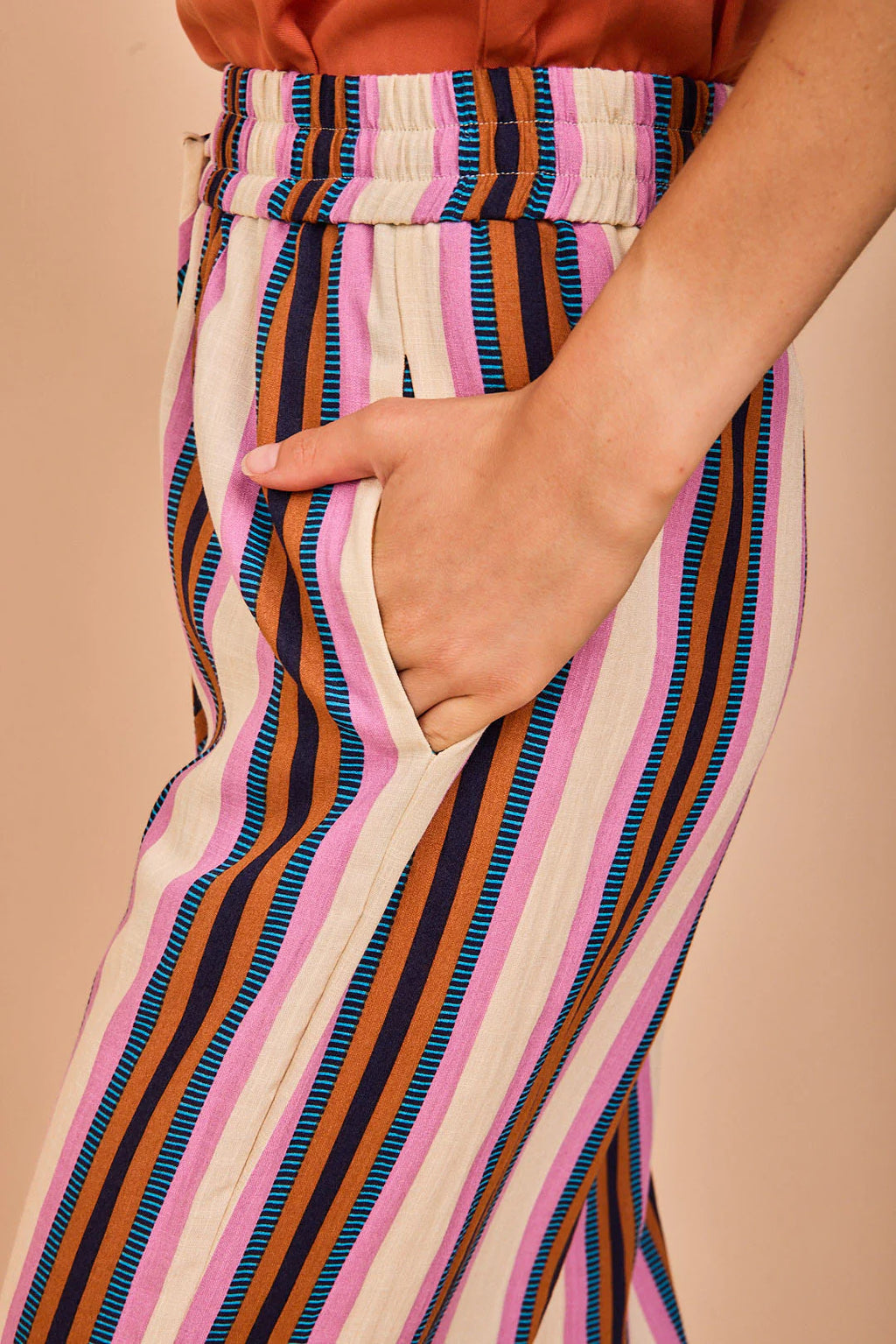 Pantalón Arnia Rayas de Smile en Madrid | Rue Du Blond