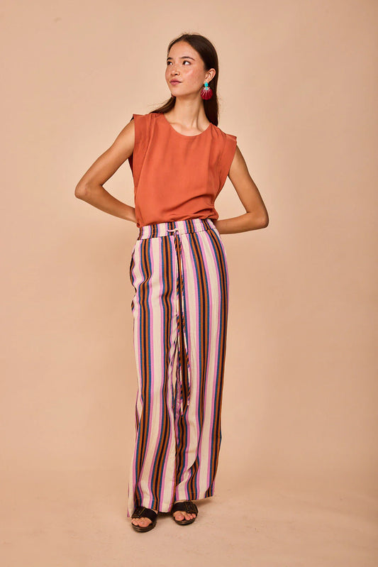 Pantalón Arnia Rayas de Smile en Madrid | Rue Du Blond