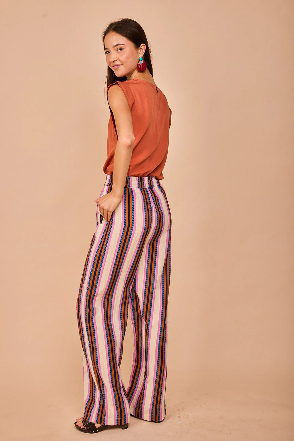 Pantalón Arnia Rayas de Smile en Madrid | Rue Du Blond