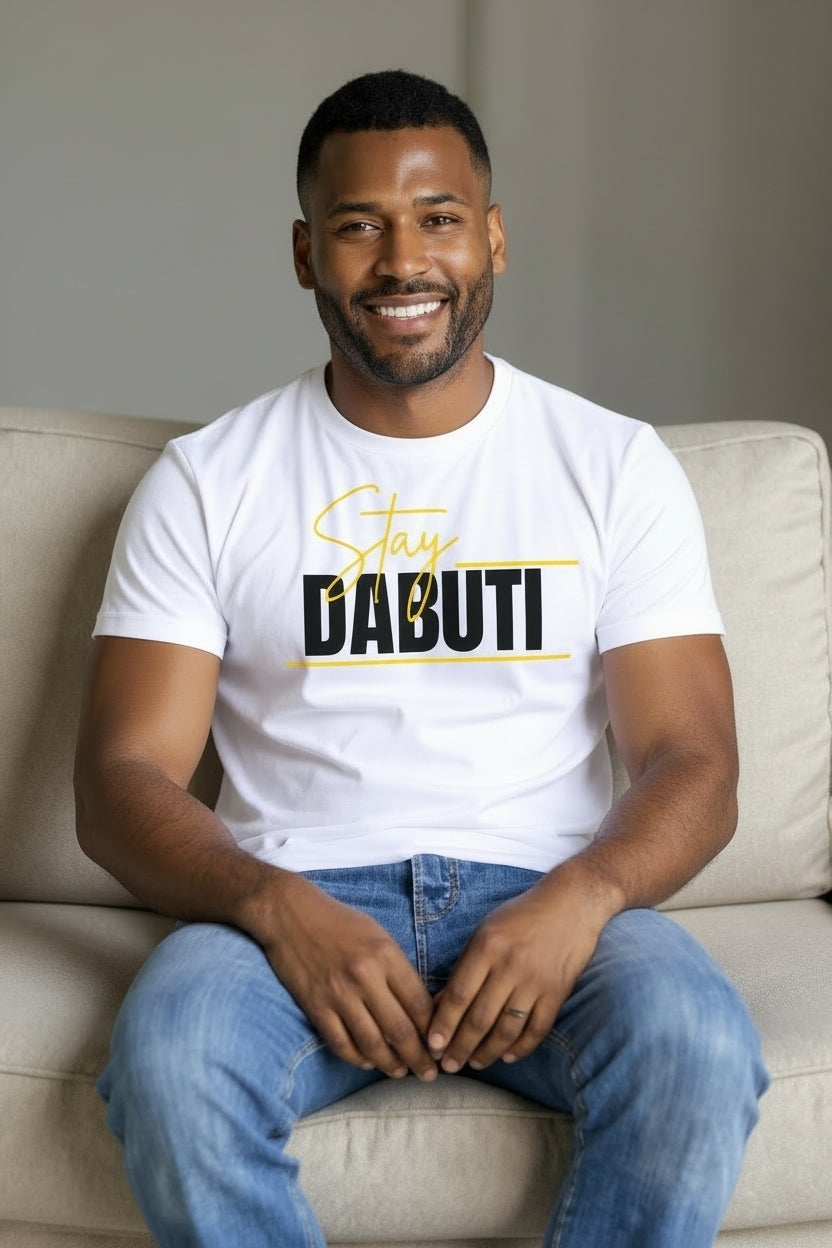 CAMISETA STAY DABUTI – BLOND TSHIRT