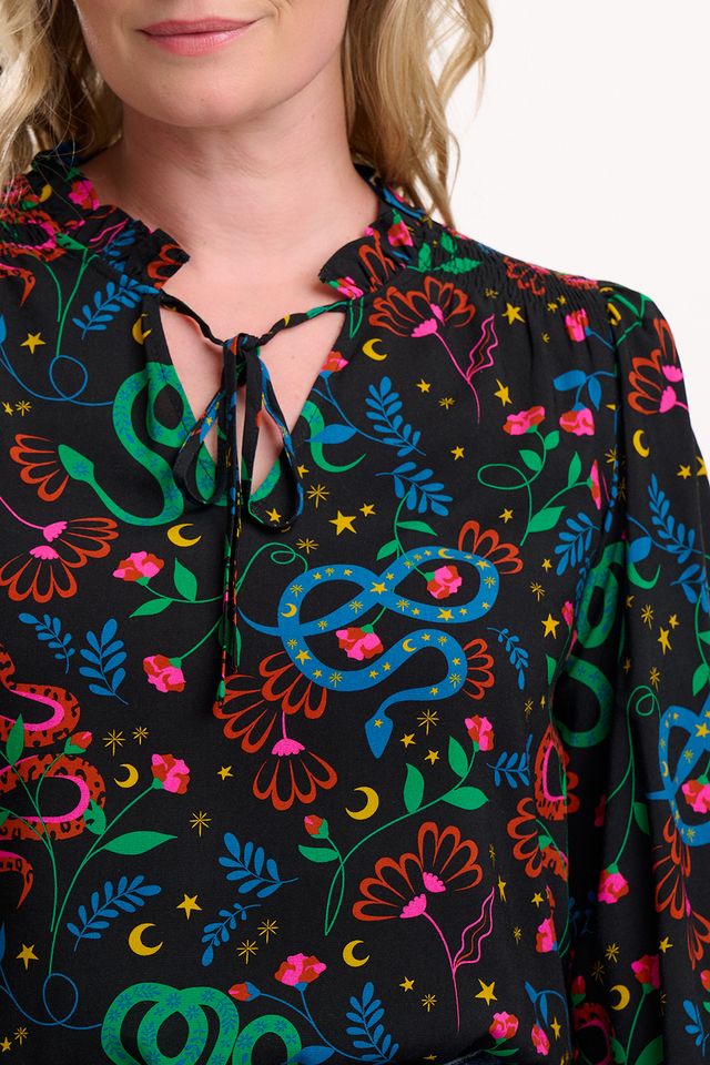 Top Yvonne Shirred