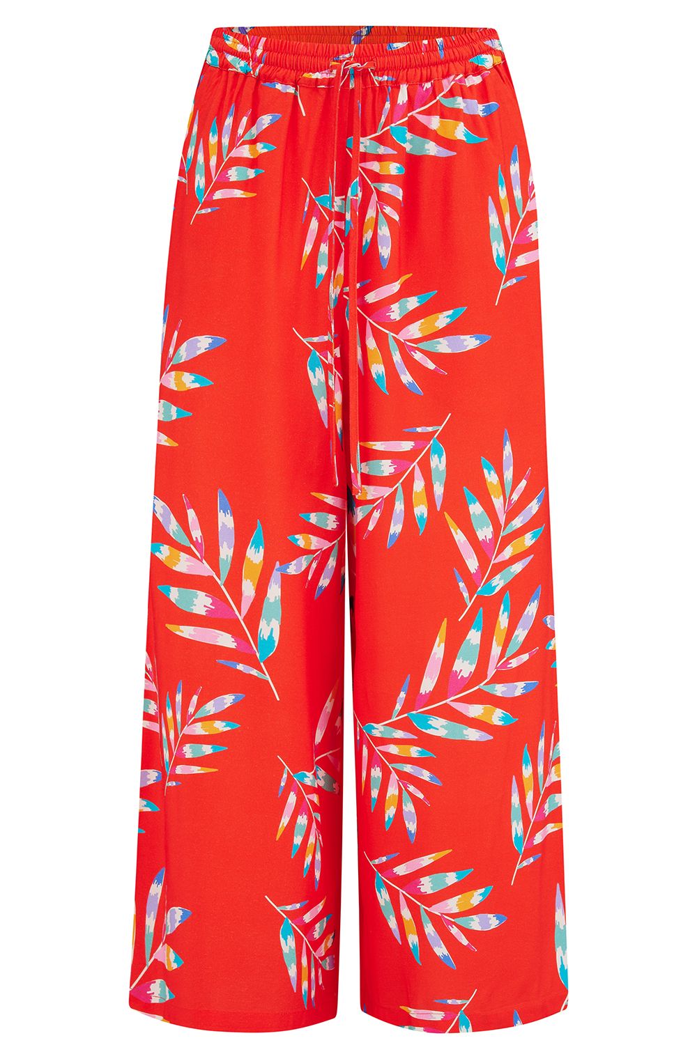 Pantalón-Ameera-Cropped-Wide-Rojo-