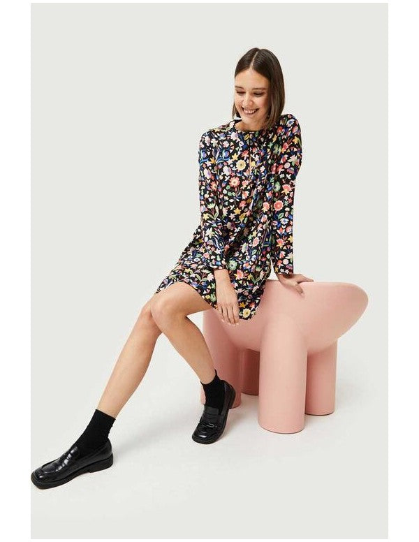 Vestido_Corto_Estampado_Flores