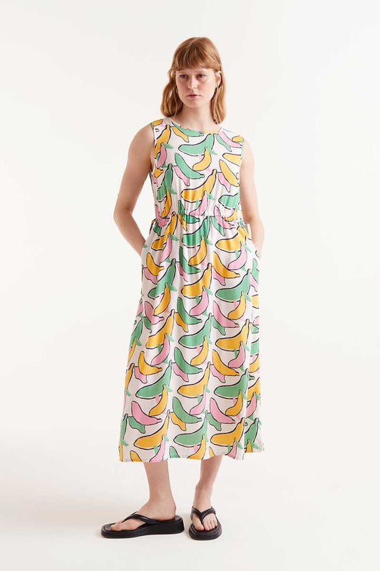 Vestido-Midi-Estampado-Banana