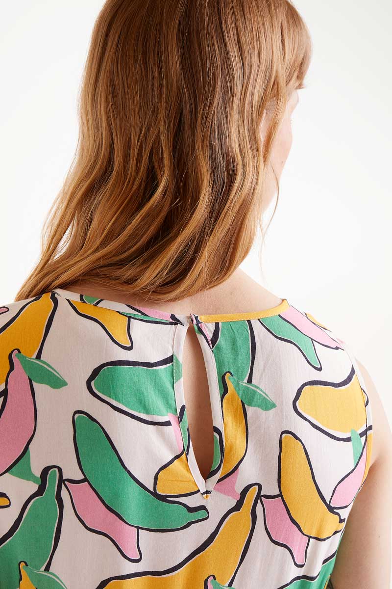 Vestido-Midi-Estampado-Banana