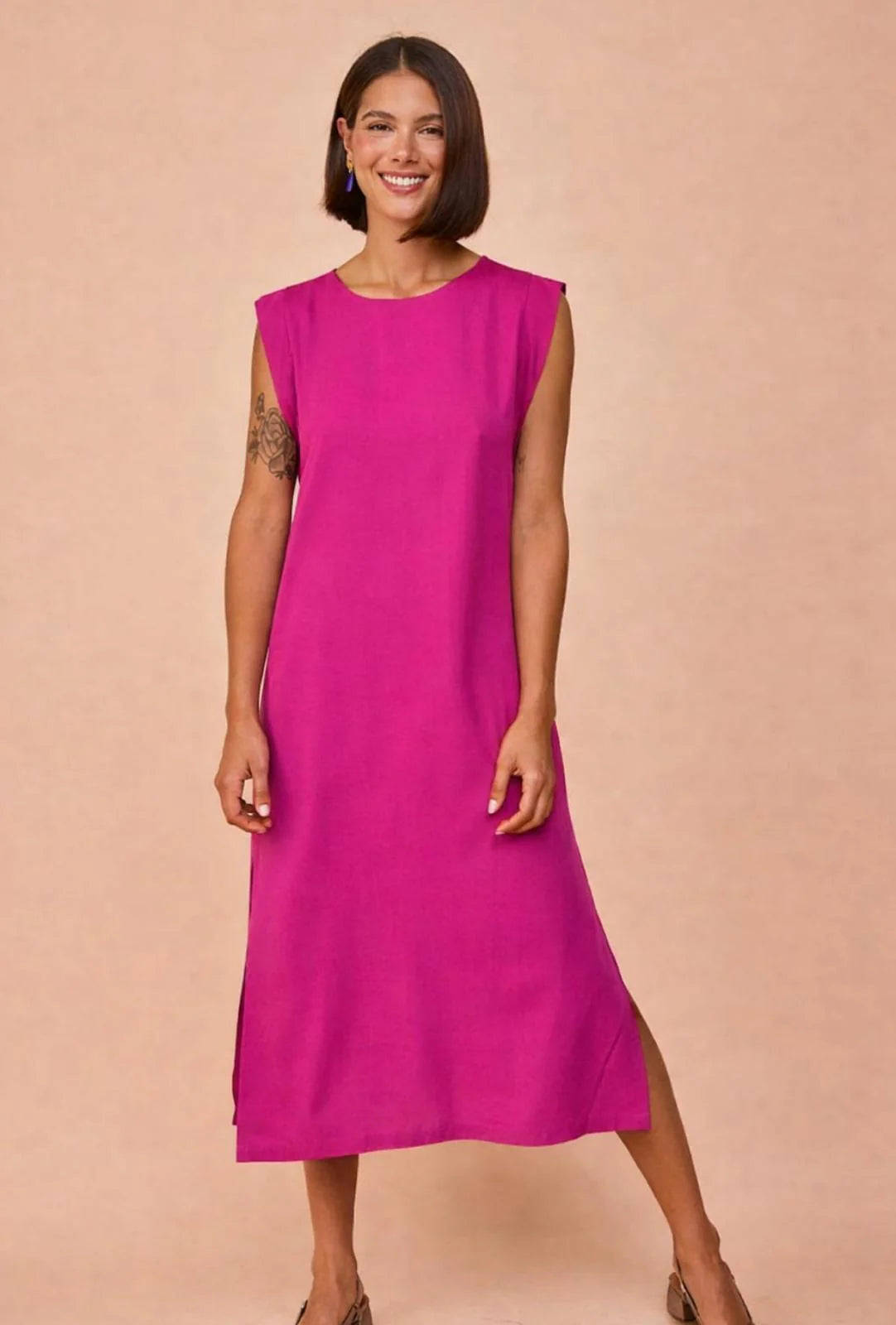 Vestido Castropol Fucsia