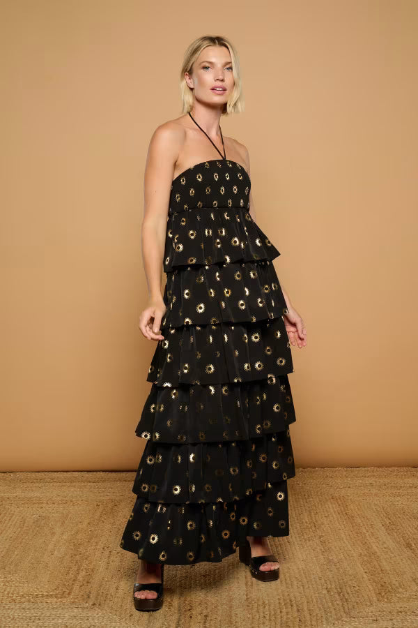 BLACK IBIZA DRESS