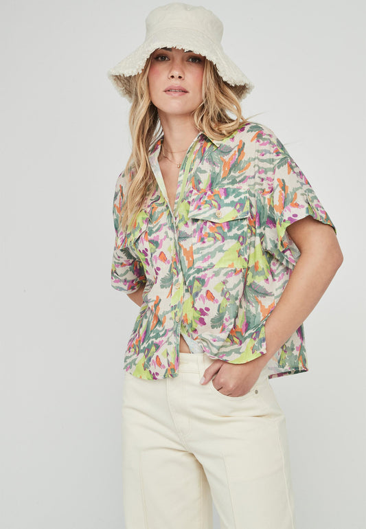Blusa Ikigai Kaki
