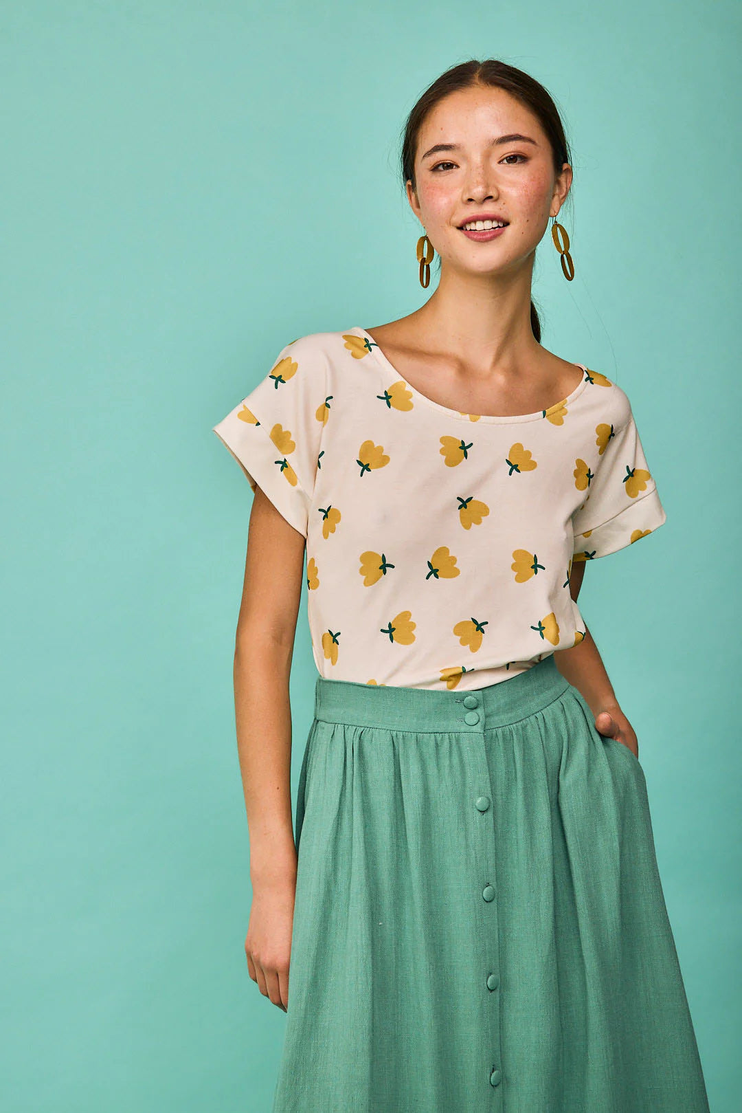TOP LUAÑA FLOR