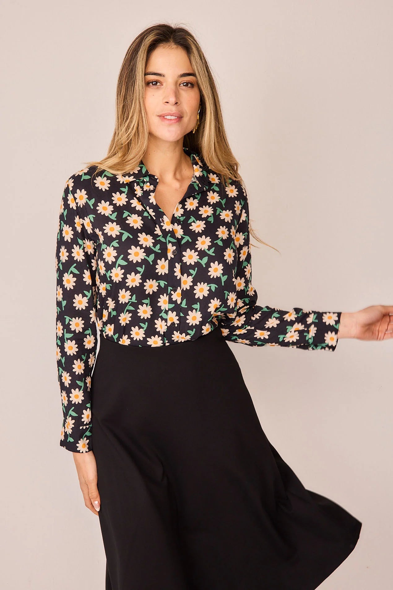 Camisa jungla margaritas