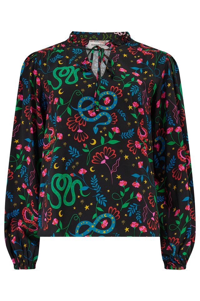 Top Yvonne Shirred