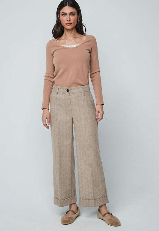 PANTALON JULIETA BEIGE