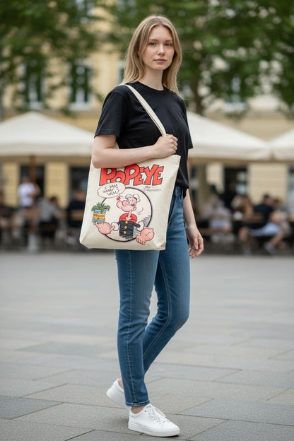 Tote Bag Algodón Orgánico POPEYE