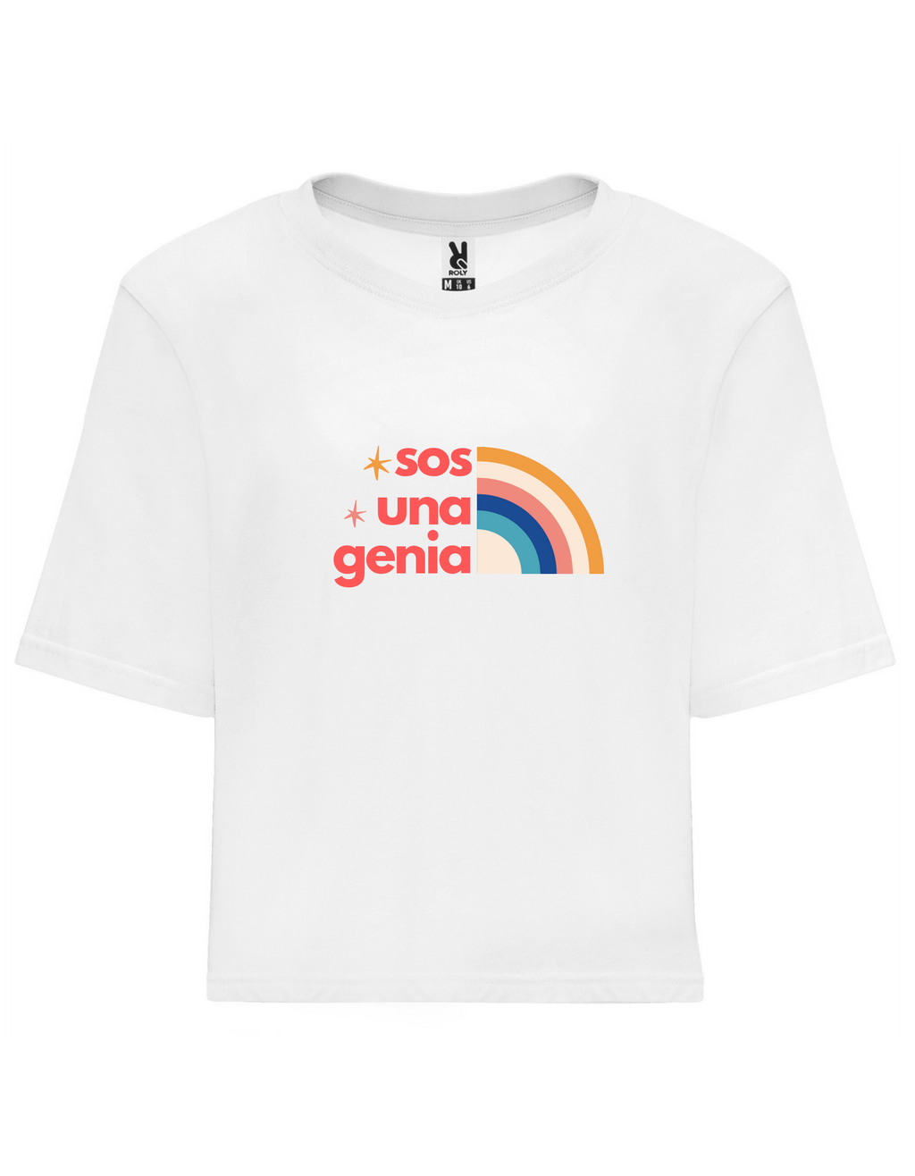 Camiseta “SOS UNA GENIA” – Blond T-Shirt