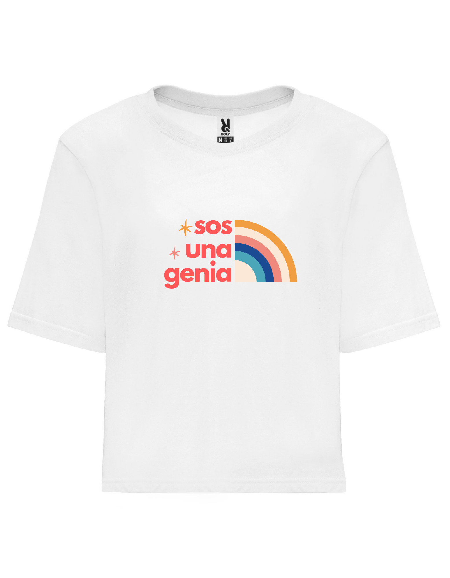 Camiseta “SOS UNA GENIA” – Blond T-Shirt