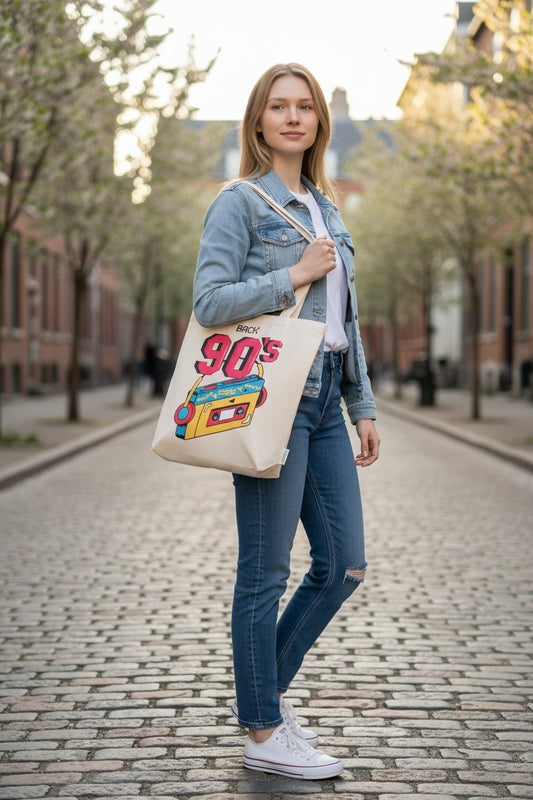 Tote Bag Algodón Orgánico BACK 90