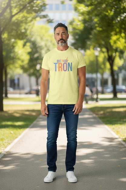 Camiseta “Qué pasa, tron” – Blond T-Shirt