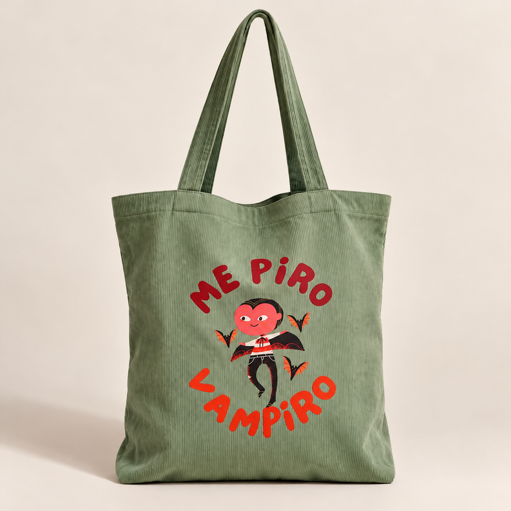 Bolsa de micropana Me Piro Vampiro | BLOND T-SHIRT