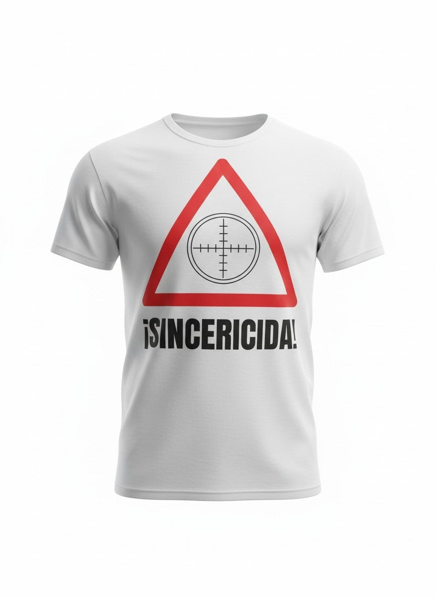 Camiseta ¡SINCERICIDA!