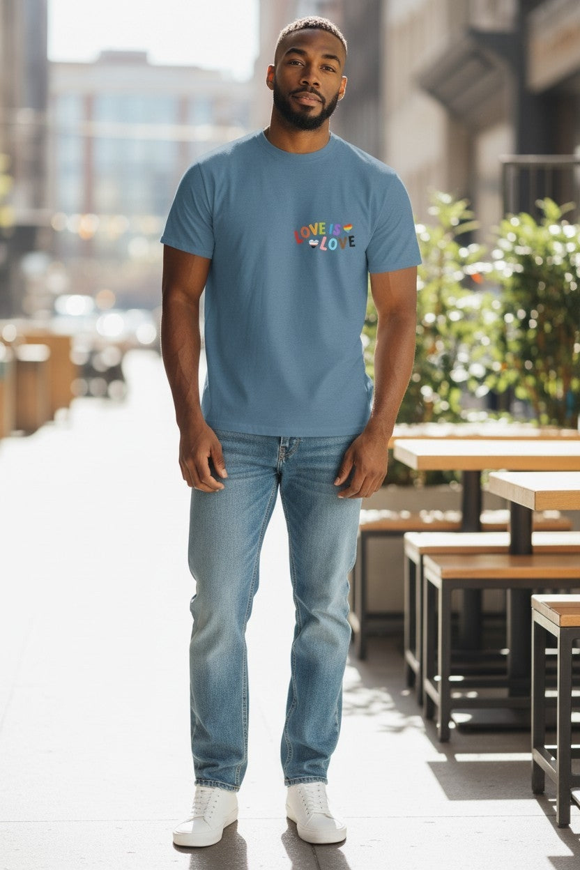 Camiseta LOVE IS LOVE – Blond T-Shirt