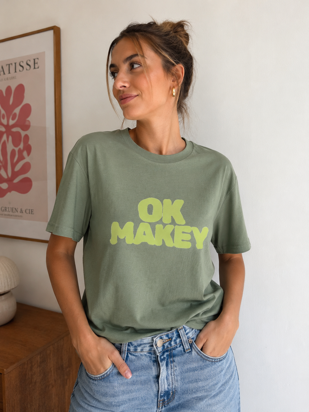 Camiseta OK MAKEY