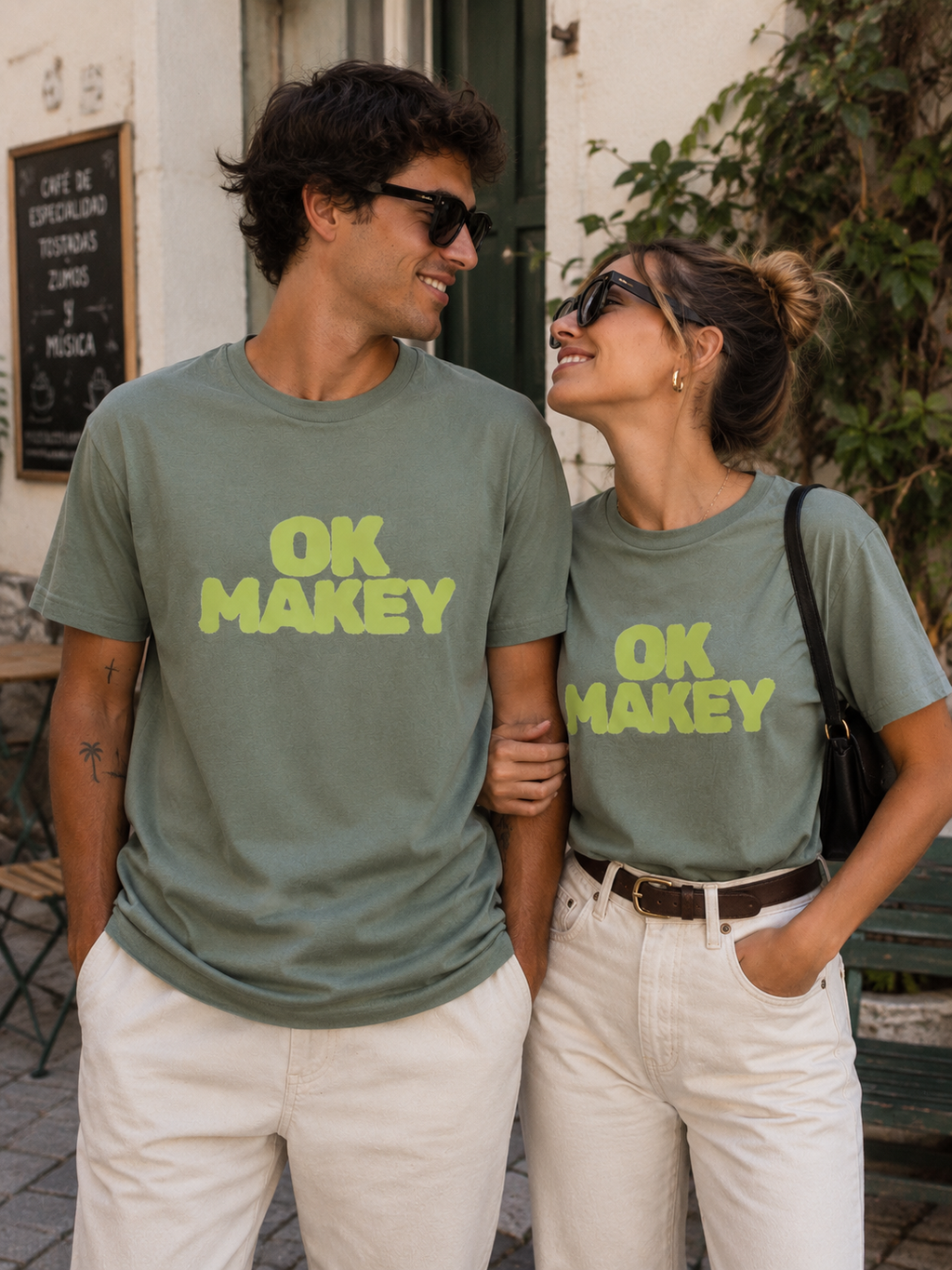 Camiseta OK MAKEY