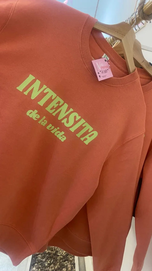 Sudadera Intensita de la vida